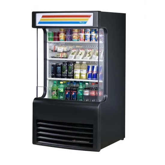 30" Wide Vertical Air Curtain Merchandising Cooler