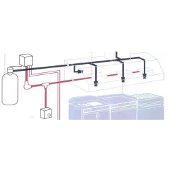 Zone Defense Fire Suppression System for 9ft Hood Zone Defense Fire Suppression System for 9ft Hood